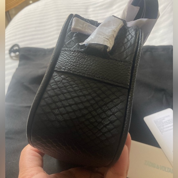 Zadig & Voltaire Black Leather Bag with Dustbag and Tags - Picture 5 of 15